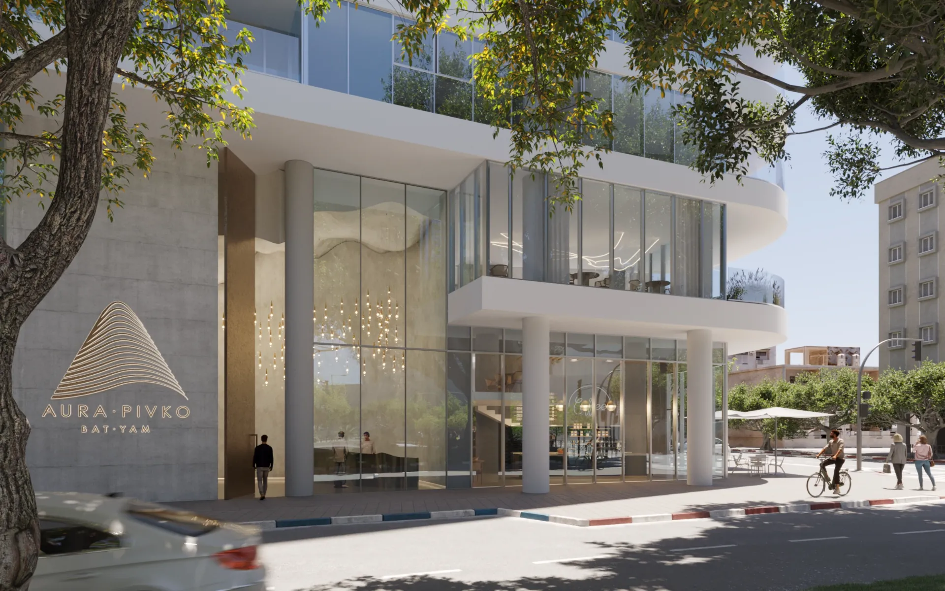 Aura Pivko Tower_054-To Lobby from Street