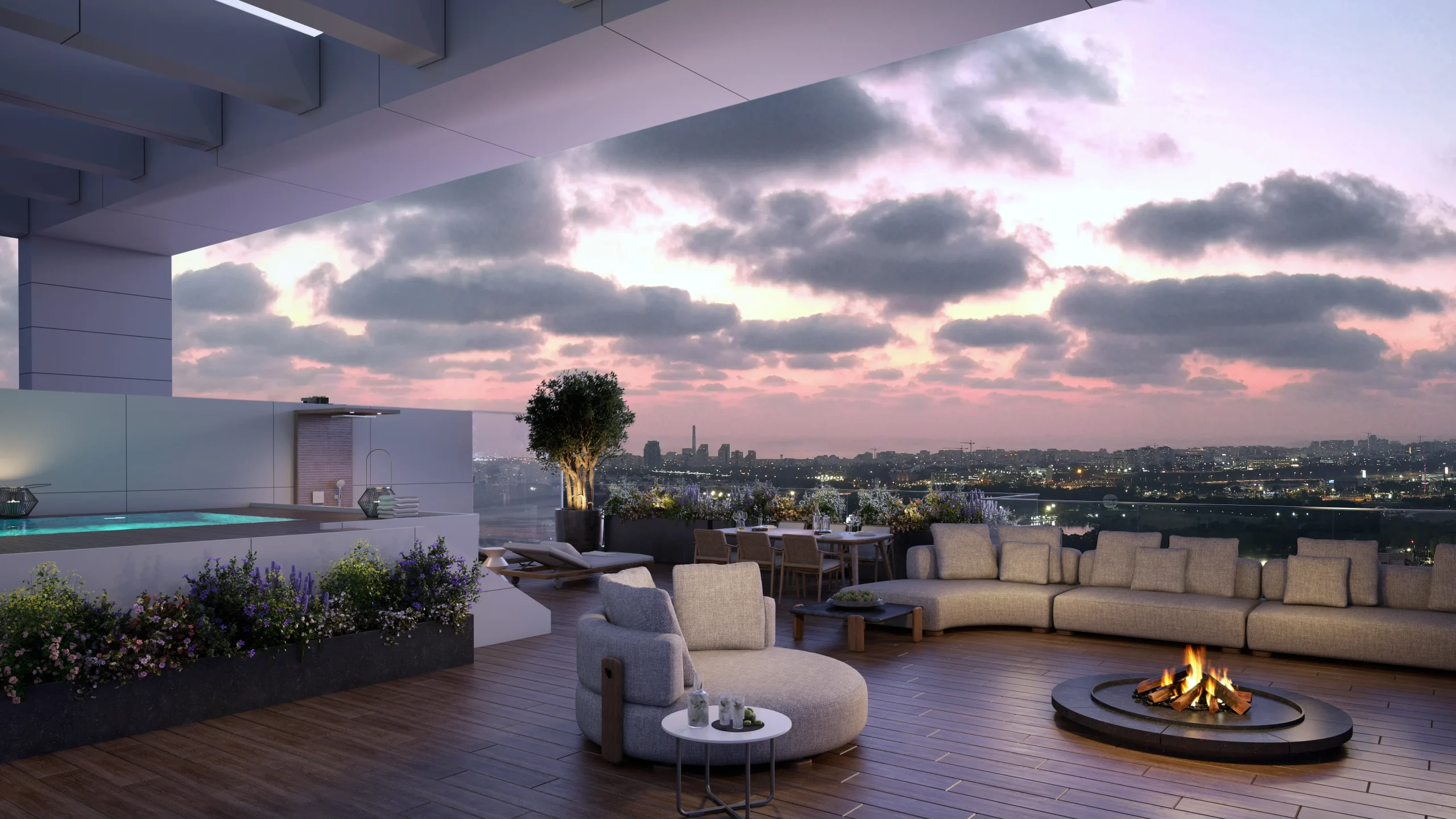 מרפסת פנטהאוז